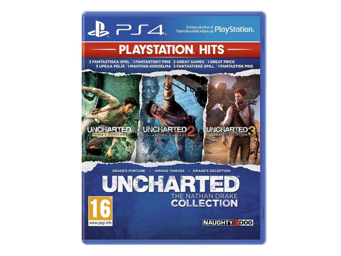 Uncharted: The Nathan Drake Collection Playstation 4 Spil - Geekd.dk