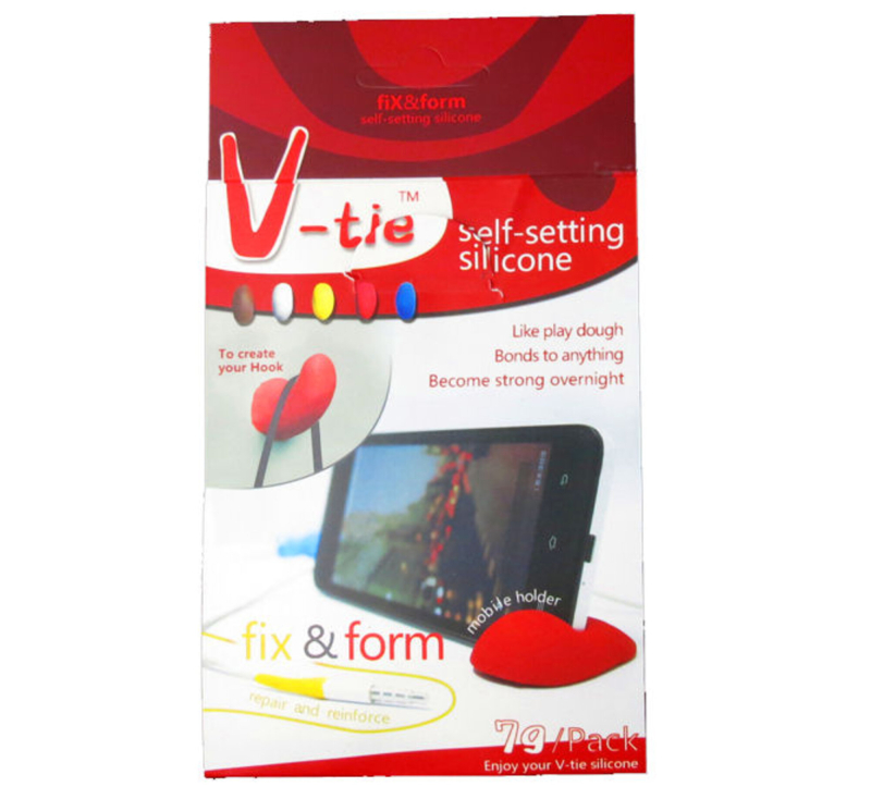 V-tie Fix&form - 6-pak Multicolor