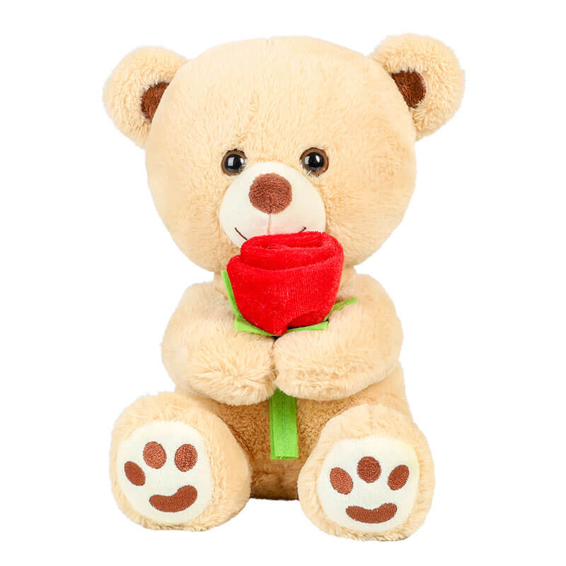 Valentinsdag Bamse âroseâ - 20 Cm