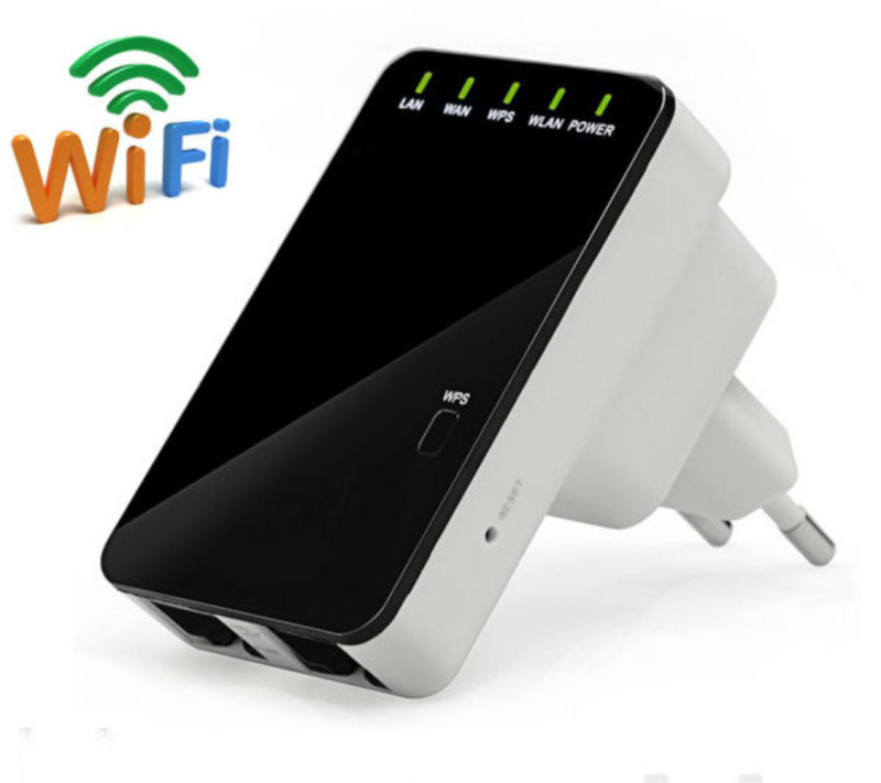 Wifi Repeater/extender 300mbps M. 2 Lan-porte