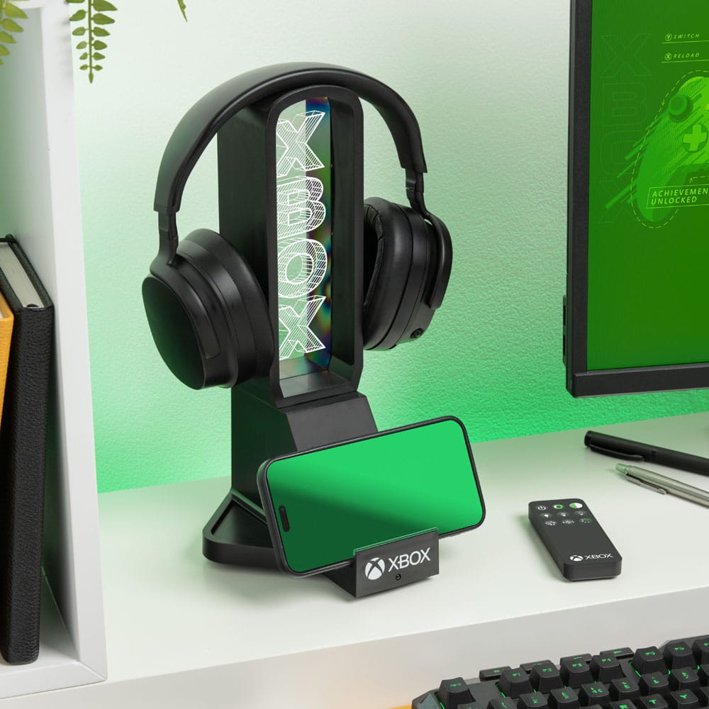 Xbox Hovedtelefonstativ Med Lys Headset Stander - Geekd.dk