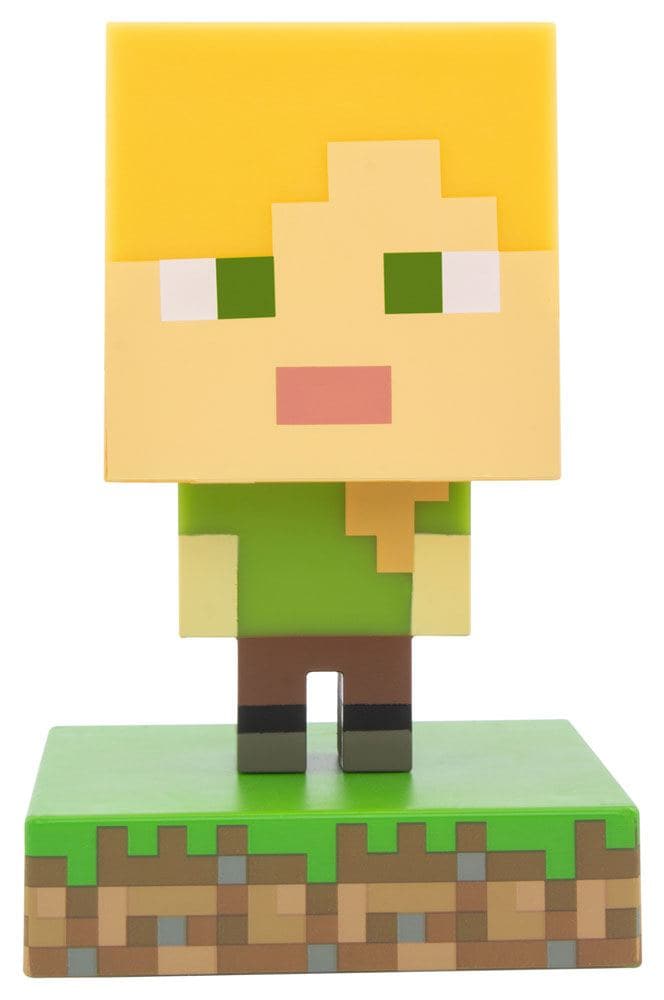 Minecraft 3d Icon Light Alex Lampe - Geekd.dk