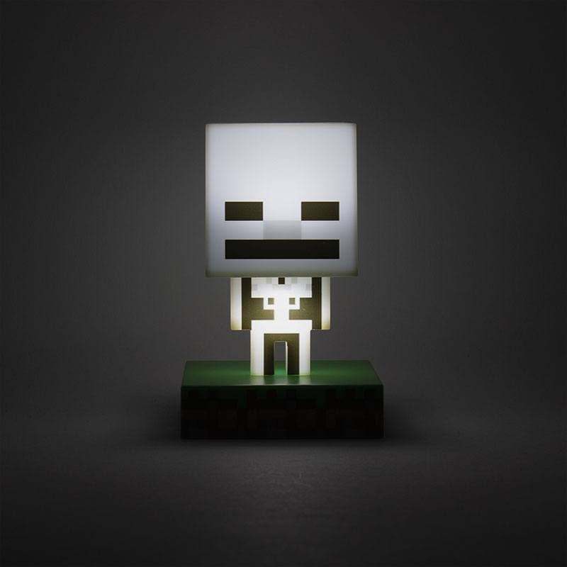 Minecraft Icon Light Minecraft Skeleton Lampe - Geekd.dk