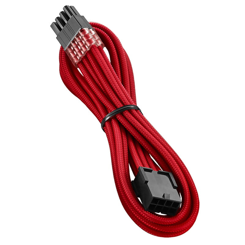 Cablemod Pro Modmesh 8-pin Pcie Extension - 45cm, Red Strømkabel - Geekd.dk