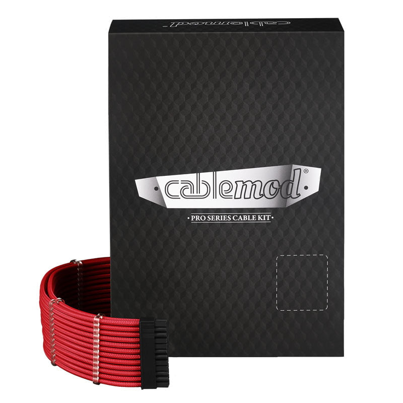 Cablemod Pro Modmesh C-series Axi, Hxi Rm Cable Kit - Red Kabelforlænger - Geekd.dk