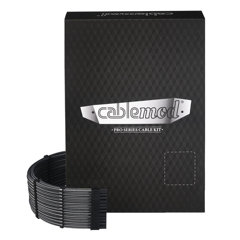 Cablemod Pro Modmesh C-series Axi, Hxi Rm Cable Kit - Carbon Kabelforlænger - Geekd.dk