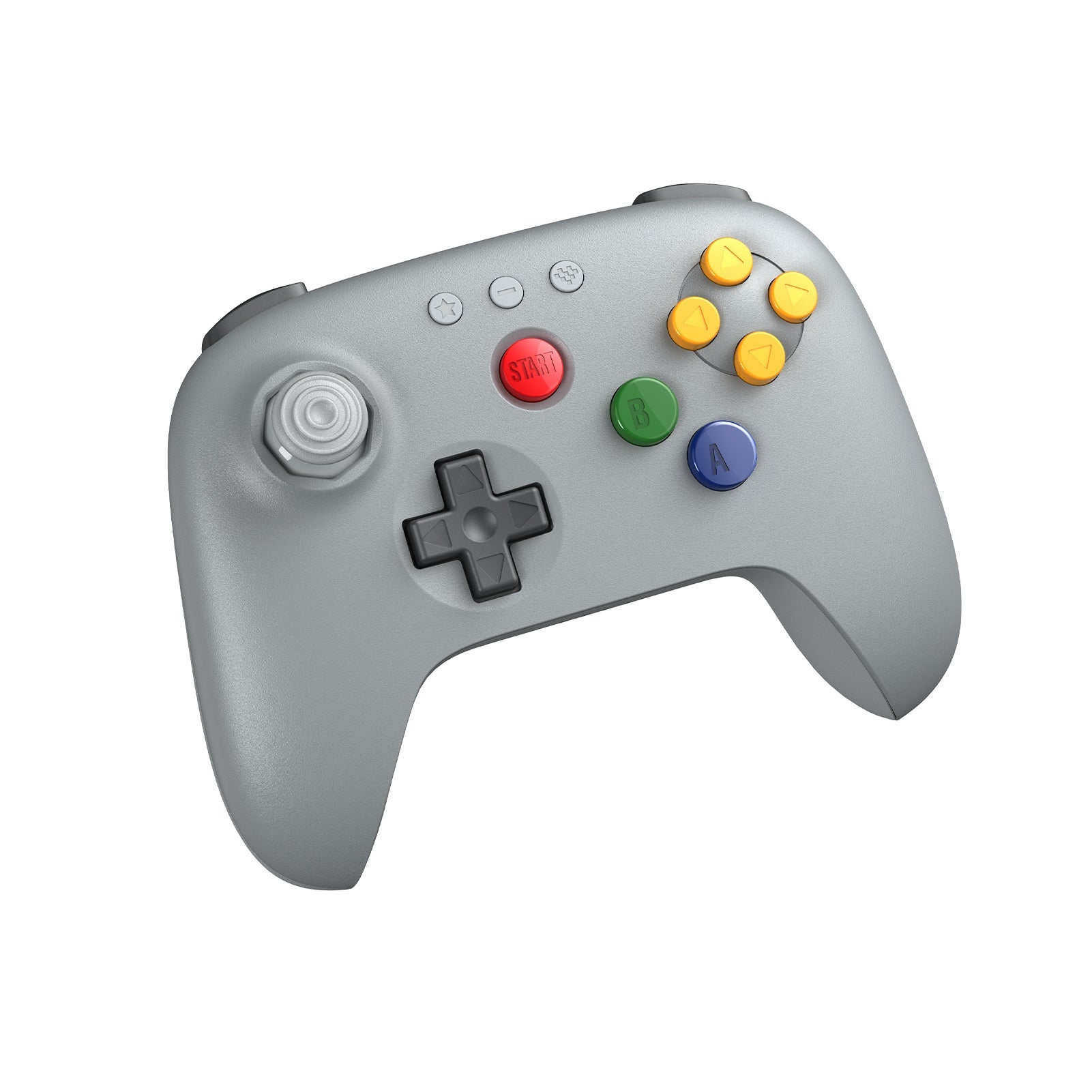 8bitdo 64 Bluetooth Controller - Grå - Geekd.dk
