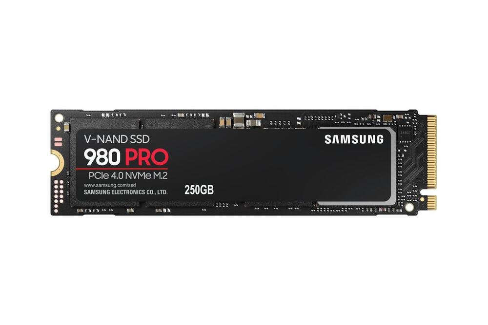 Ssd 980 Pro Pcie 4.0 Nvme 250gb Read 7000mb/s