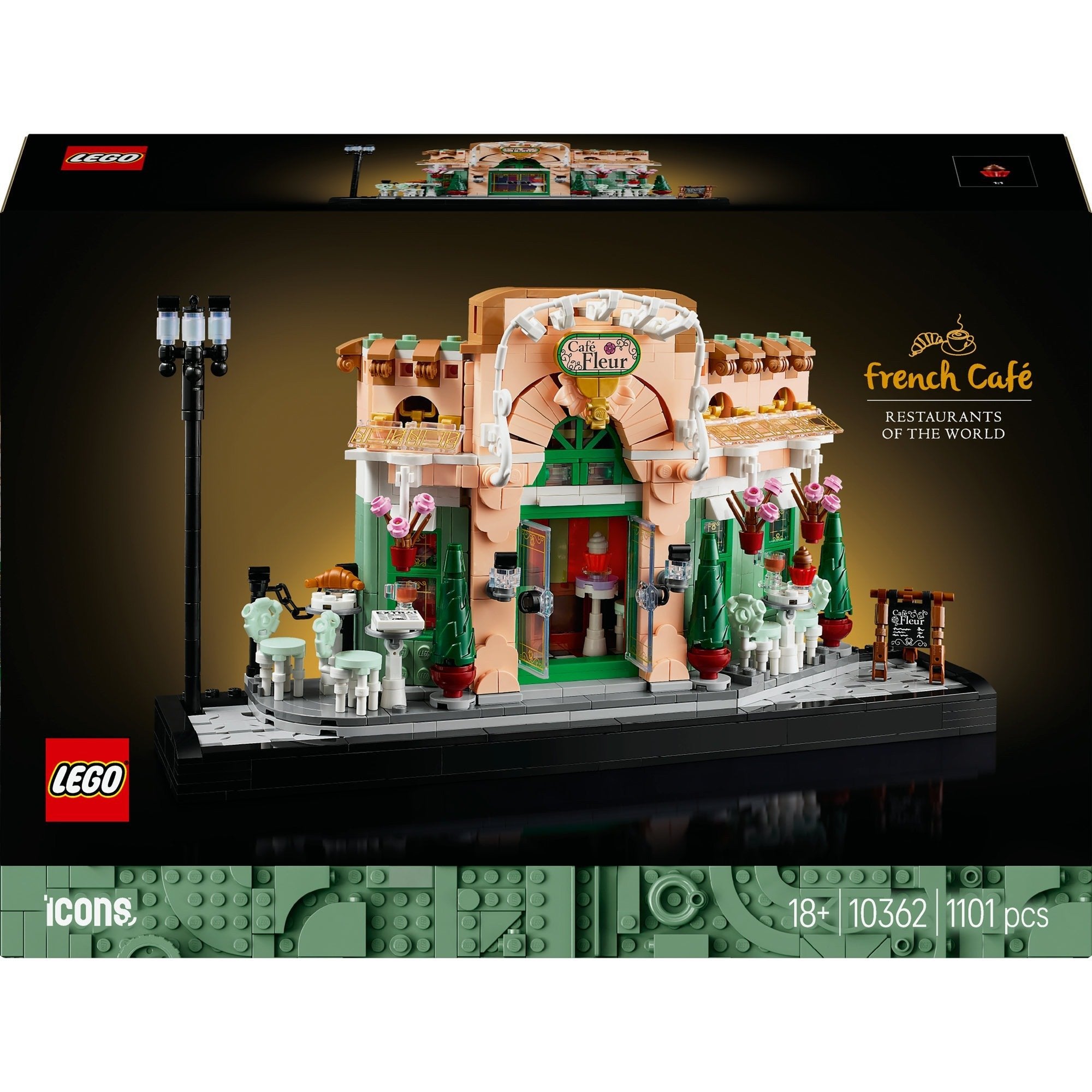 Lego 10362 Icons French Cafe - Geekd.dk