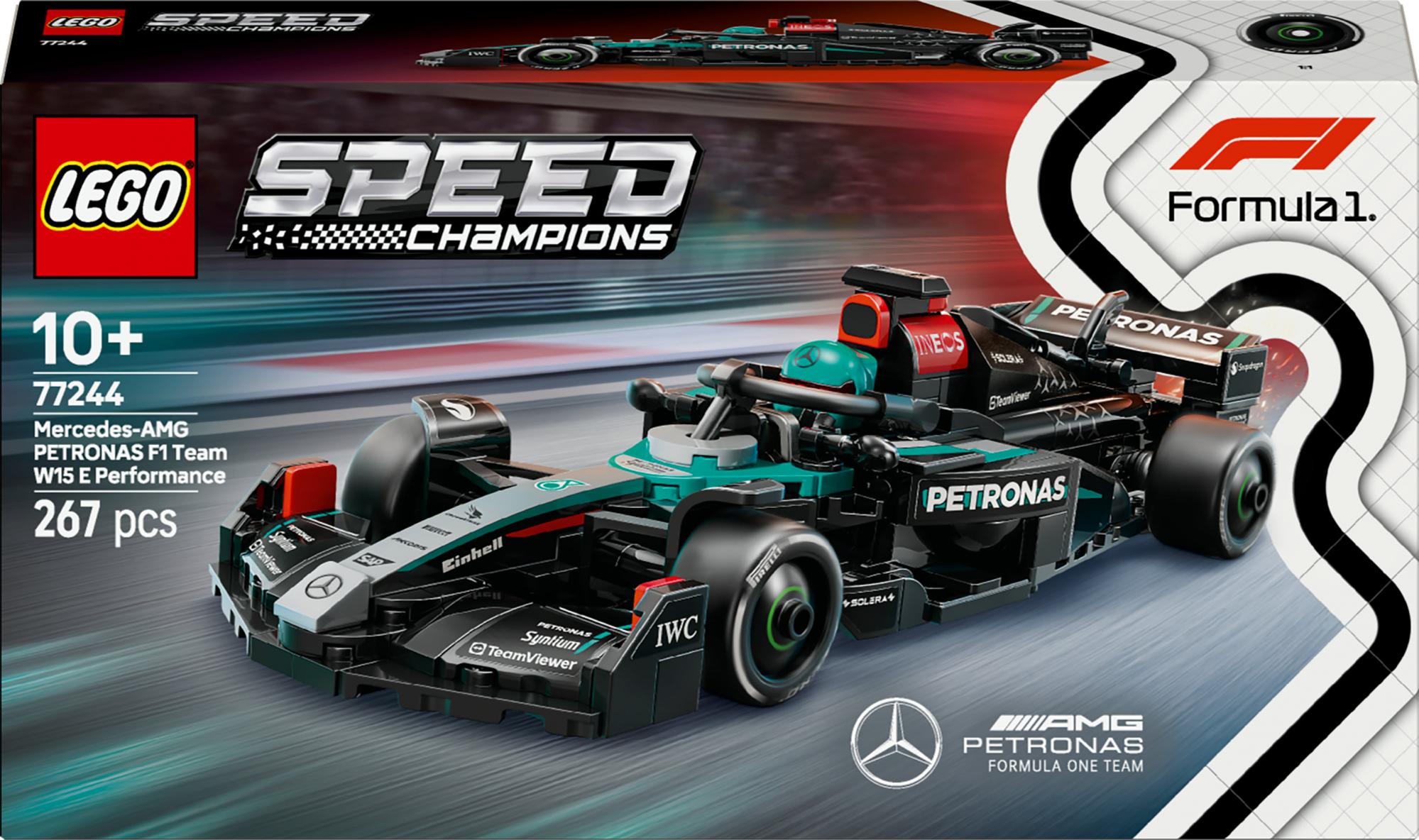 Lego 77244 Speed Champions Mercedes-amg F1 W15 Racing Car - Geekd.dk
