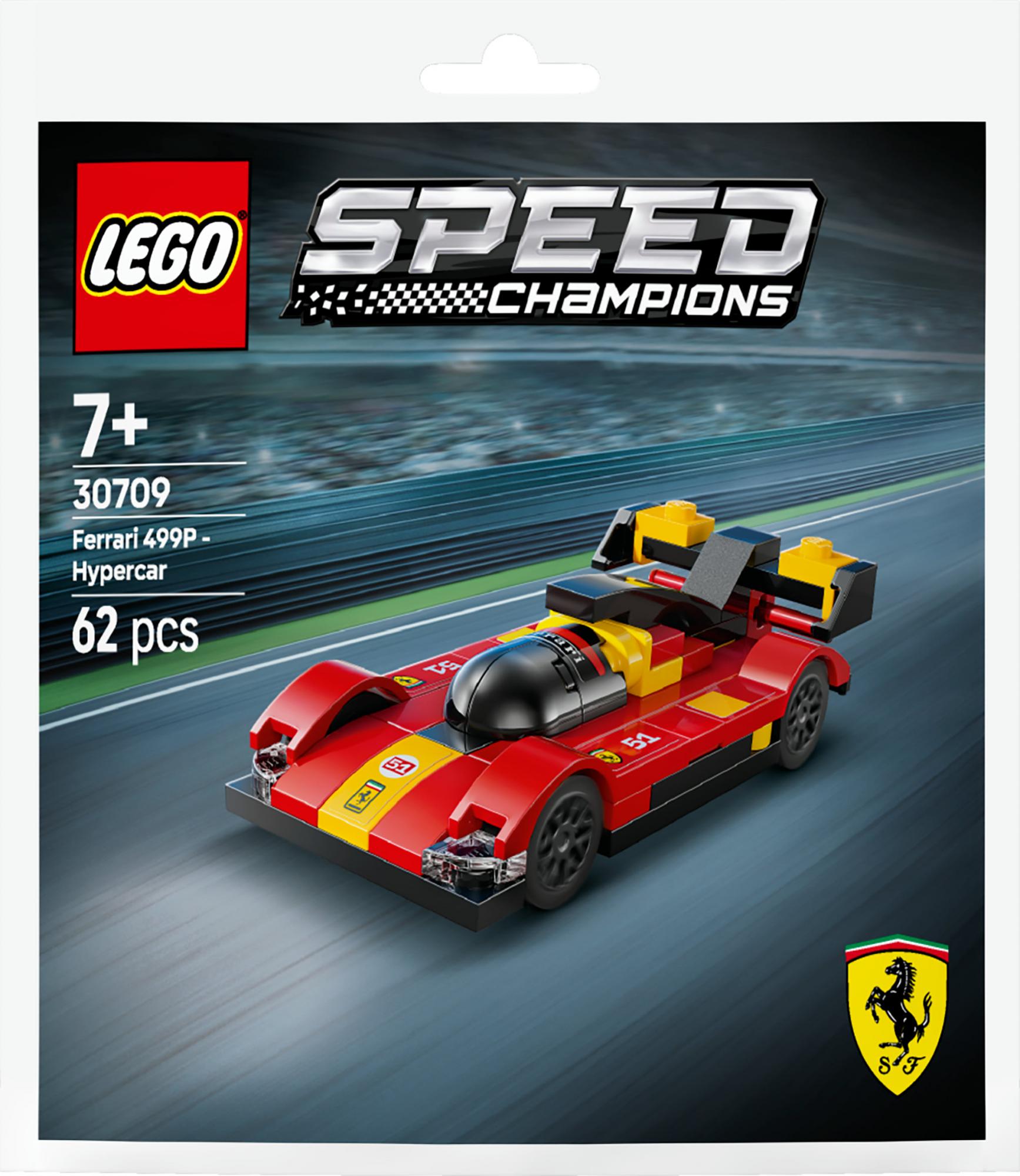 Lego 30709 Speed Champions Ferrari 499p Super Sports Car - Geekd.dk