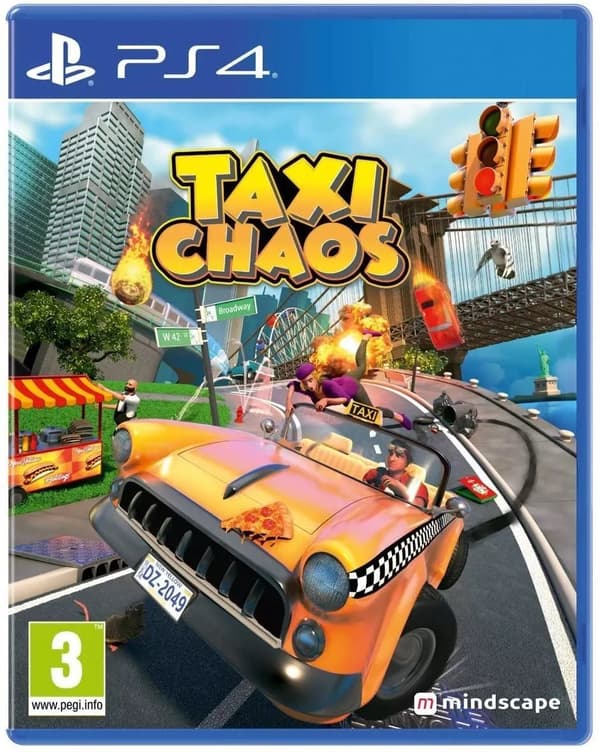 Taxi Chaos (import) - Playstation 4 Ps4 Spil - Geekd.dk