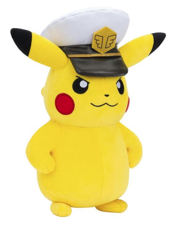 Pokémon - Captain Pikachu Plush 20 Cm Merchandise - Geekd.dk