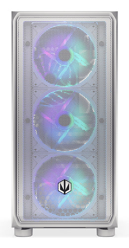 Endorfy Arx 500 Argb White Midi Tower Pc-kabinet - Hvid - Geekd.dk