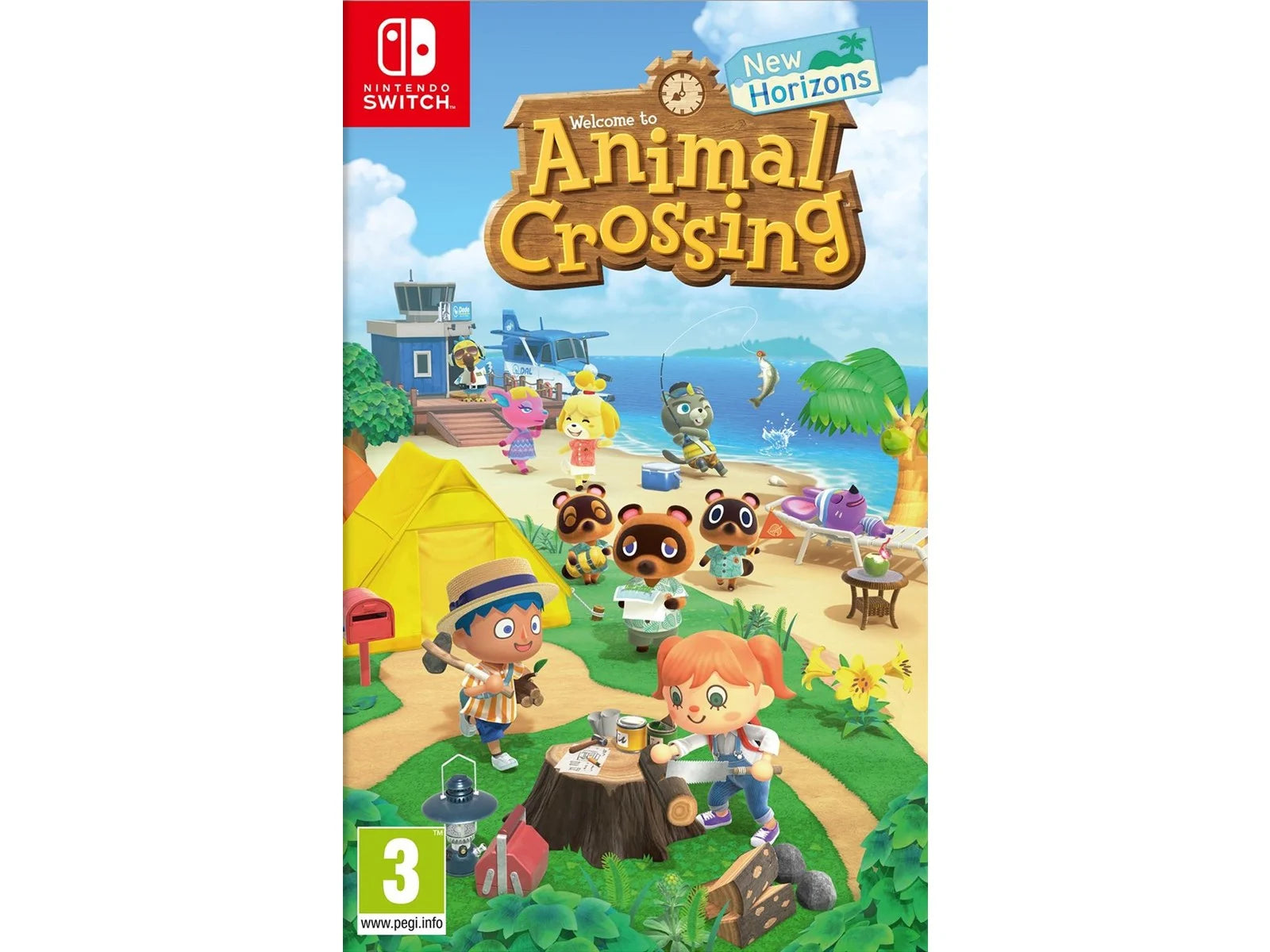 Animal Crossing: New Horizons (uk4) Nintendo Switch Spil - Geekd.dk