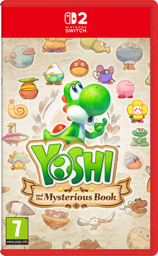 Yoshi And The Mysterious Book Platformeventyr - Nintendo Switch 2 Nintendo Switch Spil - Geekd.dk