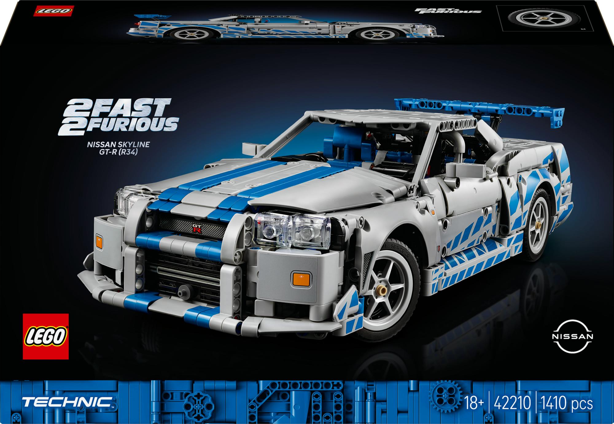 Lego 42210 Technic 2 Fast 2 Furious Nissan Skyline Gt-r(r34) - Geekd.dk
