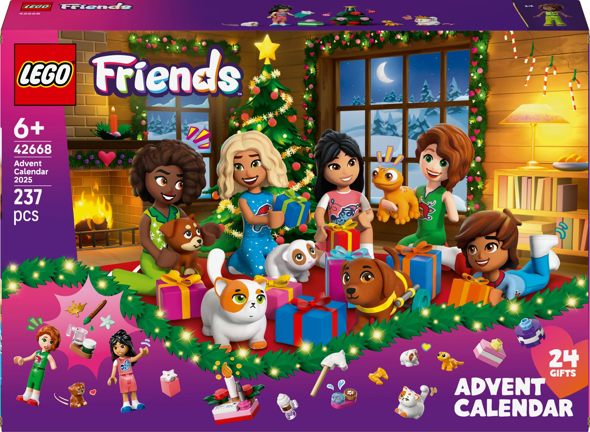 Lego Friends Adventskalender  -  24 Sjove Overraskelser - Geekd.dk