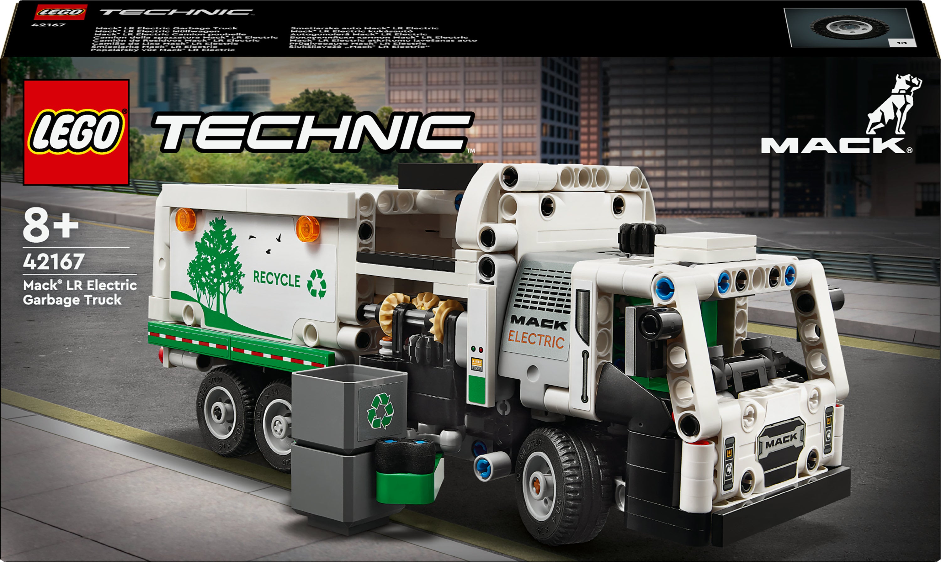 Lego 42167 Technic Mack Lr Elektrisk Affaldsbil - Geekd.dk
