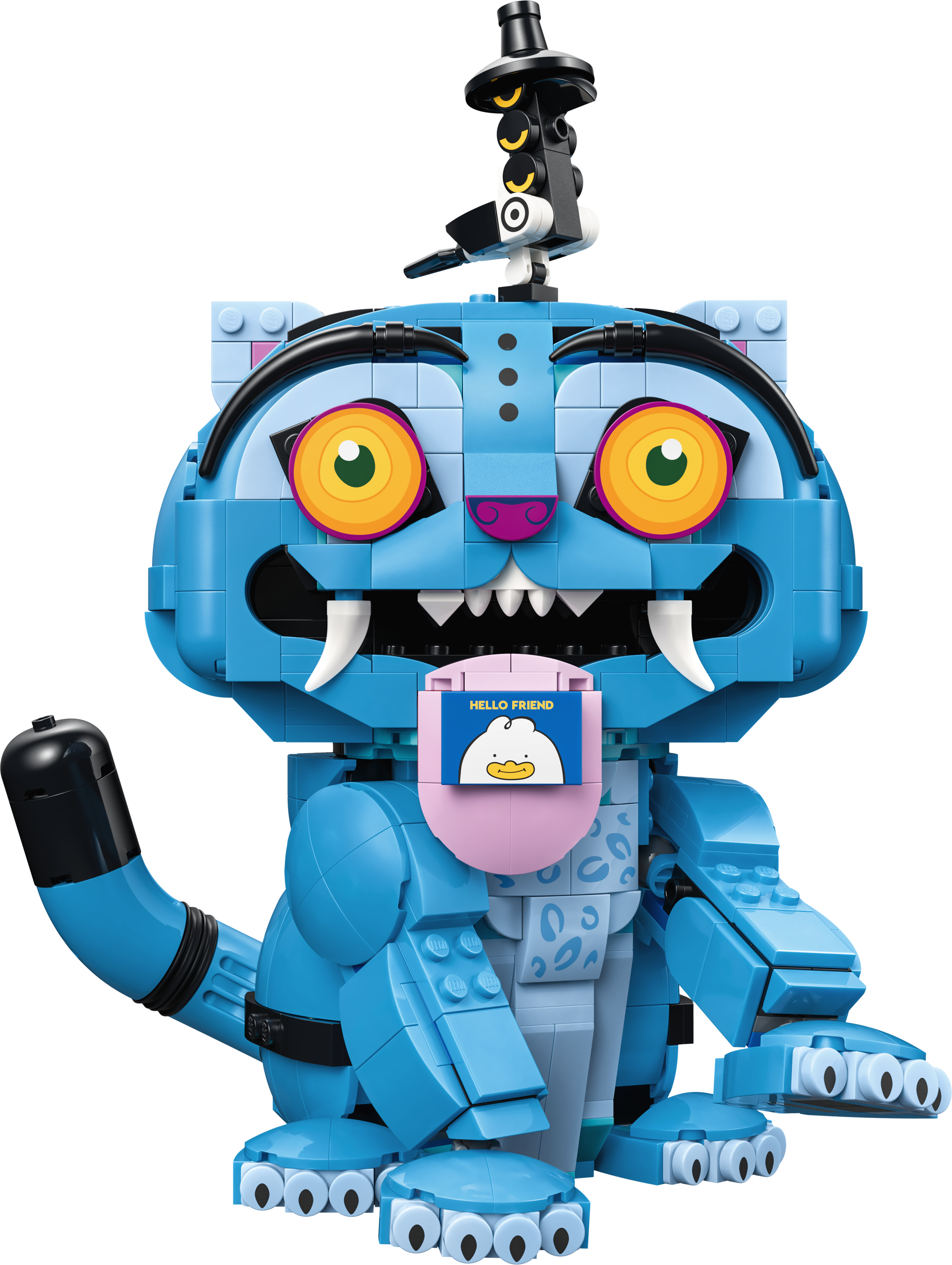 Lego Kpop Demon Hunters Tigeren Derpy Og Fuglen Sussie - Geekd.dk