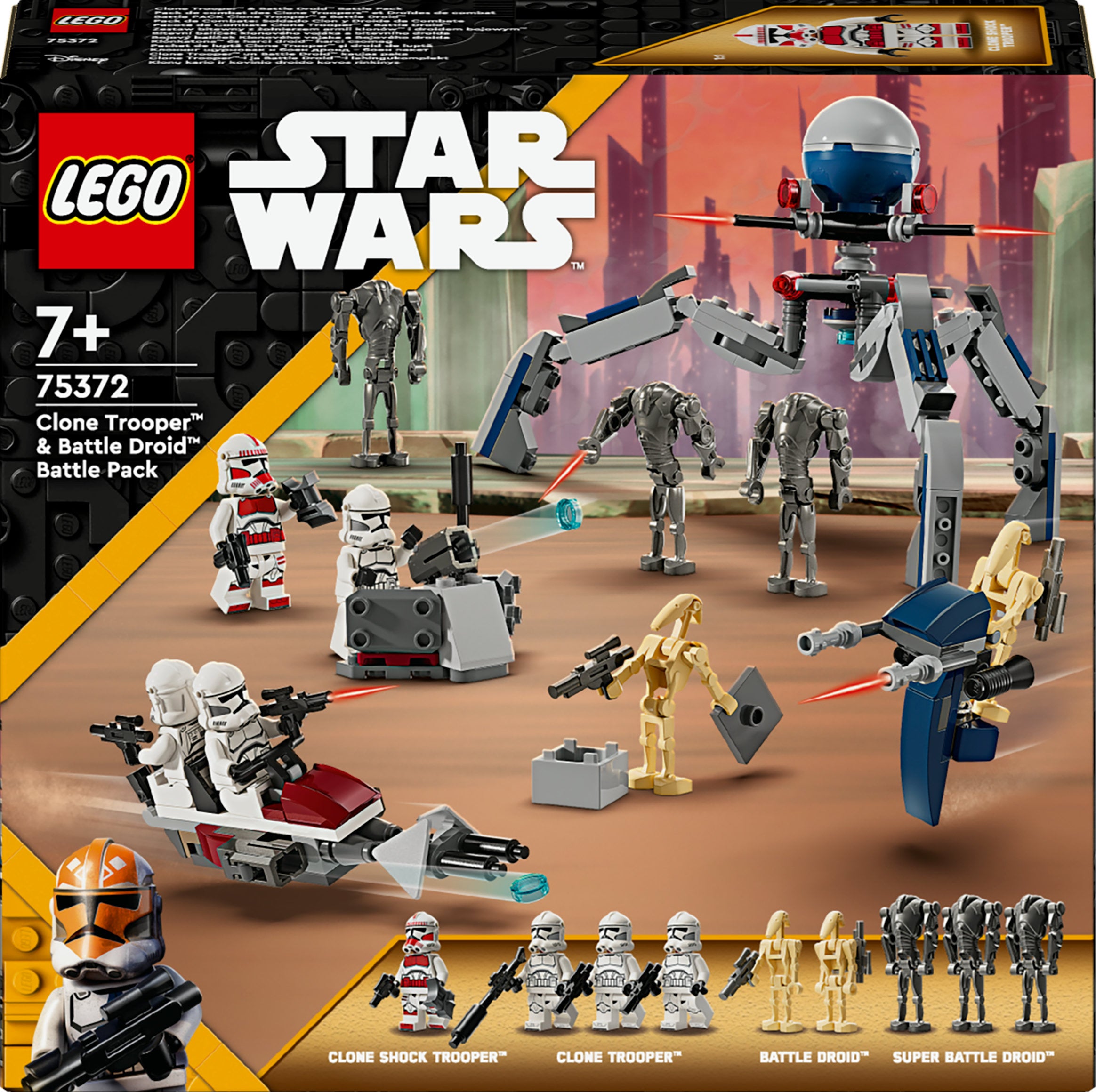 Lego Star Wars - Clone Trooperâ¢ & Battle Droidâ¢ Battle Pa (75372) - Geekd.dk