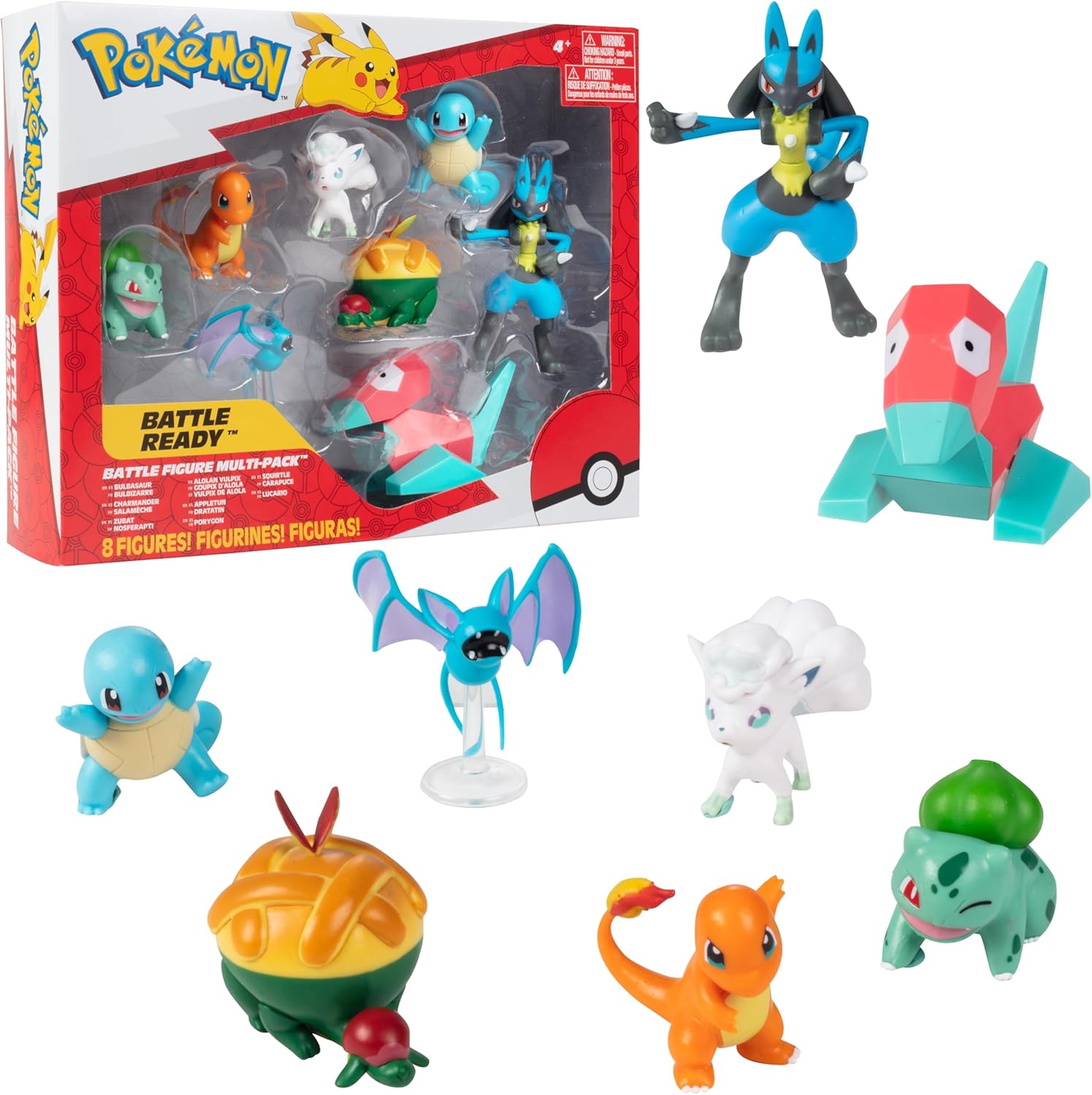 Pokémon Kampfigur-sæt 8-pak - 5-7 Cm Legetøj - Geekd.dk