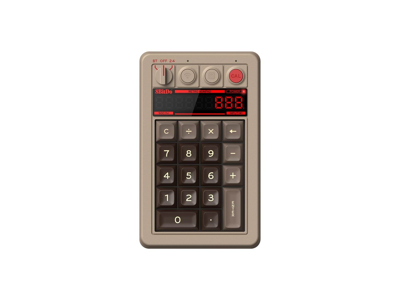 8bitdo Mekanisk Numpad - C64 Edition - Geekd.dk