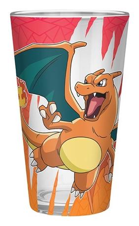 Pokemon Large Glass Premium - Charizard - 400ml Merchandise - Geekd.dk