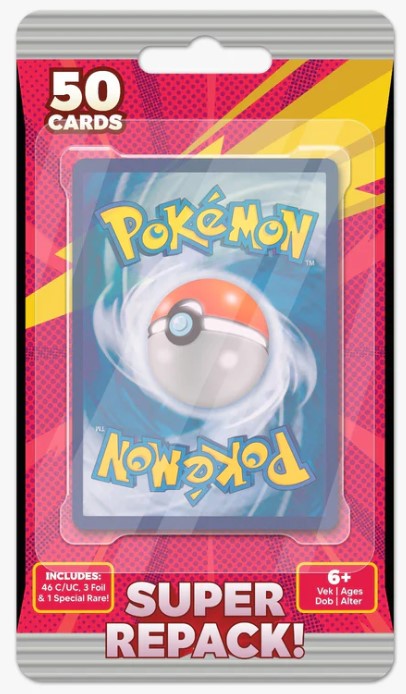 Pokémon Tcg Super Repack 50 Kort Toys - Trading Card - Geekd.dk