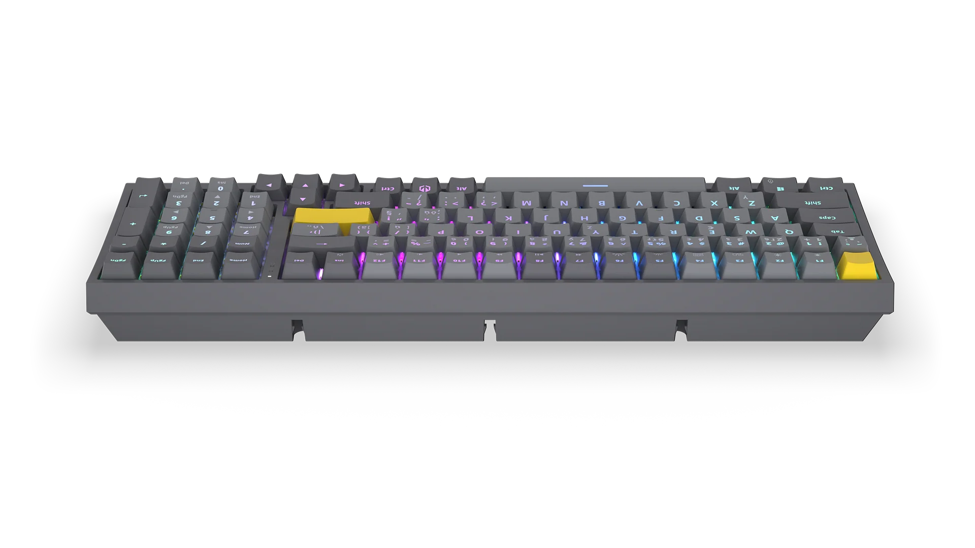 Endorfy Celeris 1800 Yellow Switches Tastatur - De Layout - Geekd.dk