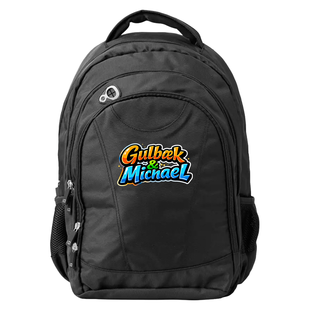 Gulbæk Skoletaske - Logo - Geekd.dk