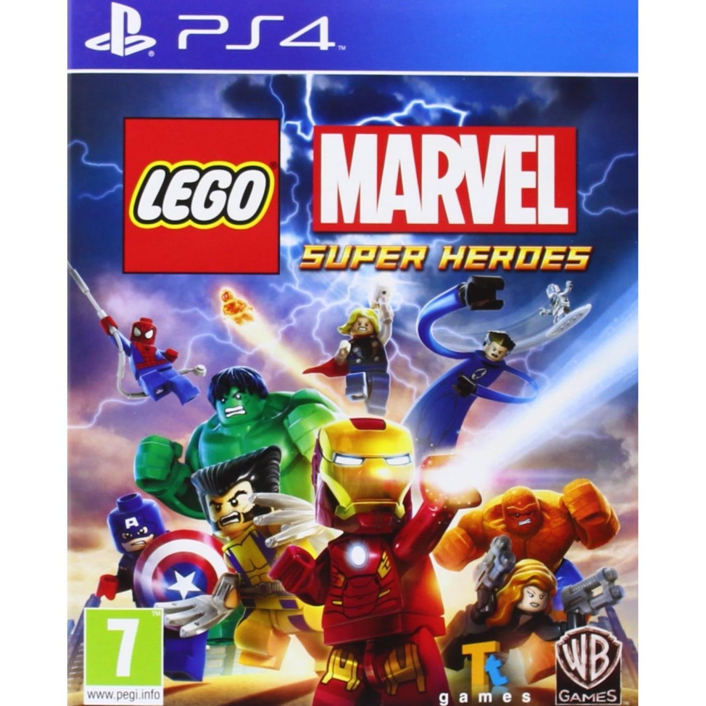 Lego Marvel Super Heroes Actionspil - Playstation 4 Ps4 Spil - Geekd.dk