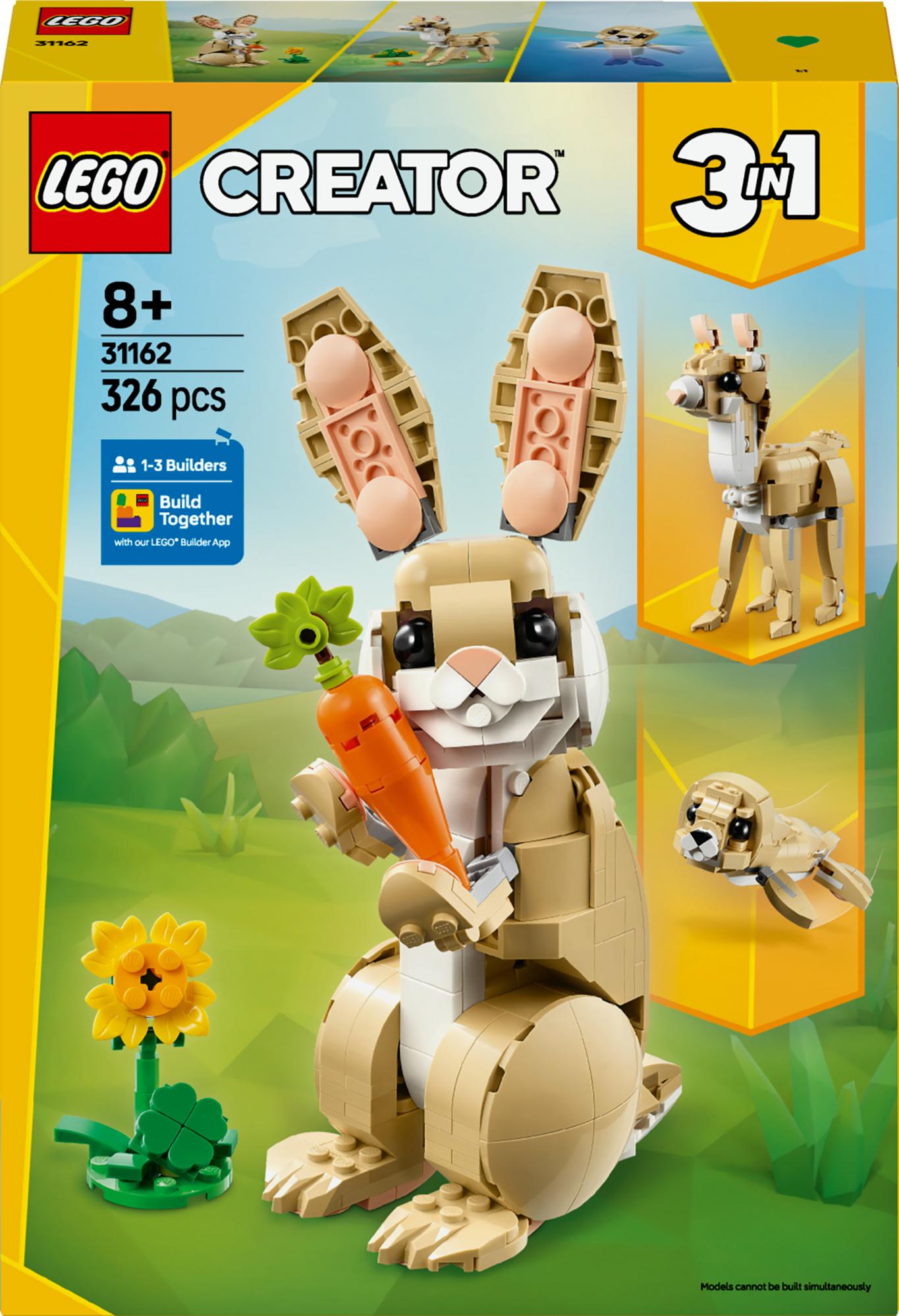 Lego Creator  -  Sødt Kanin - Geekd.dk