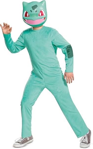 Pokémon Bulbasaur Jumpsuit Kostume Til Børn - Geekd.dk