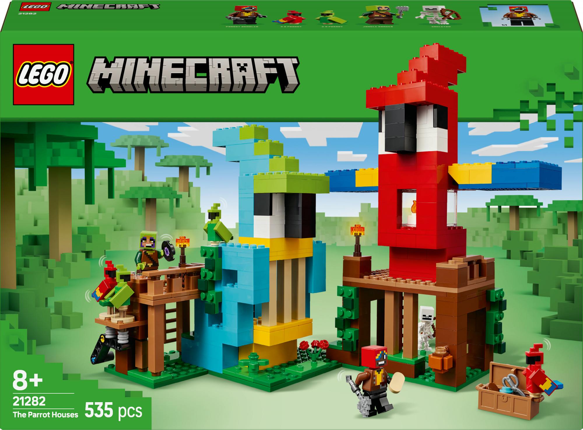 Lego - Minecraft - The Parrot Houses (21282.) - Geekd.dk