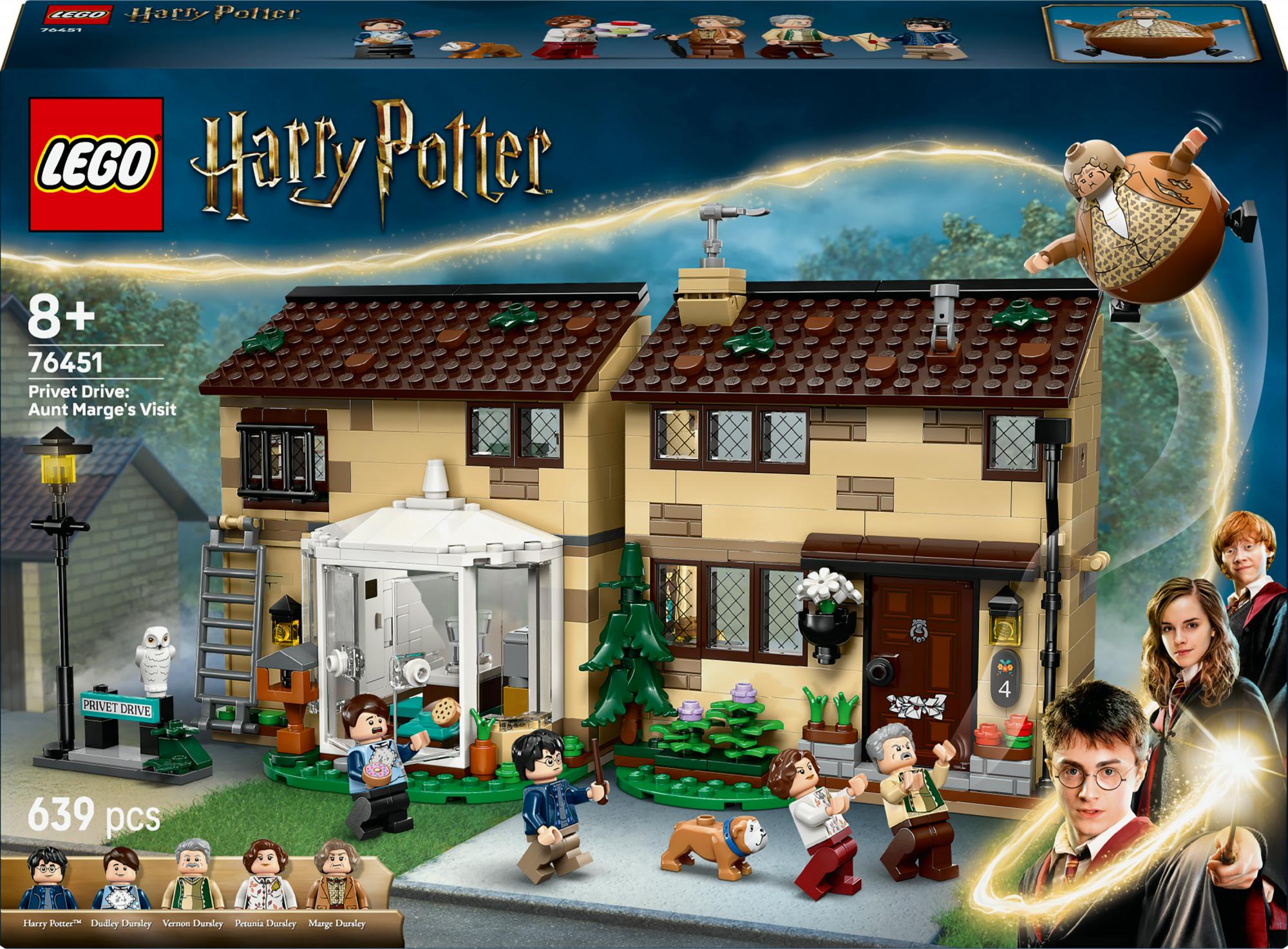 Lego 76451 Harry Potter Privet Drive: Aunt Marge's Visit - Geekd.dk