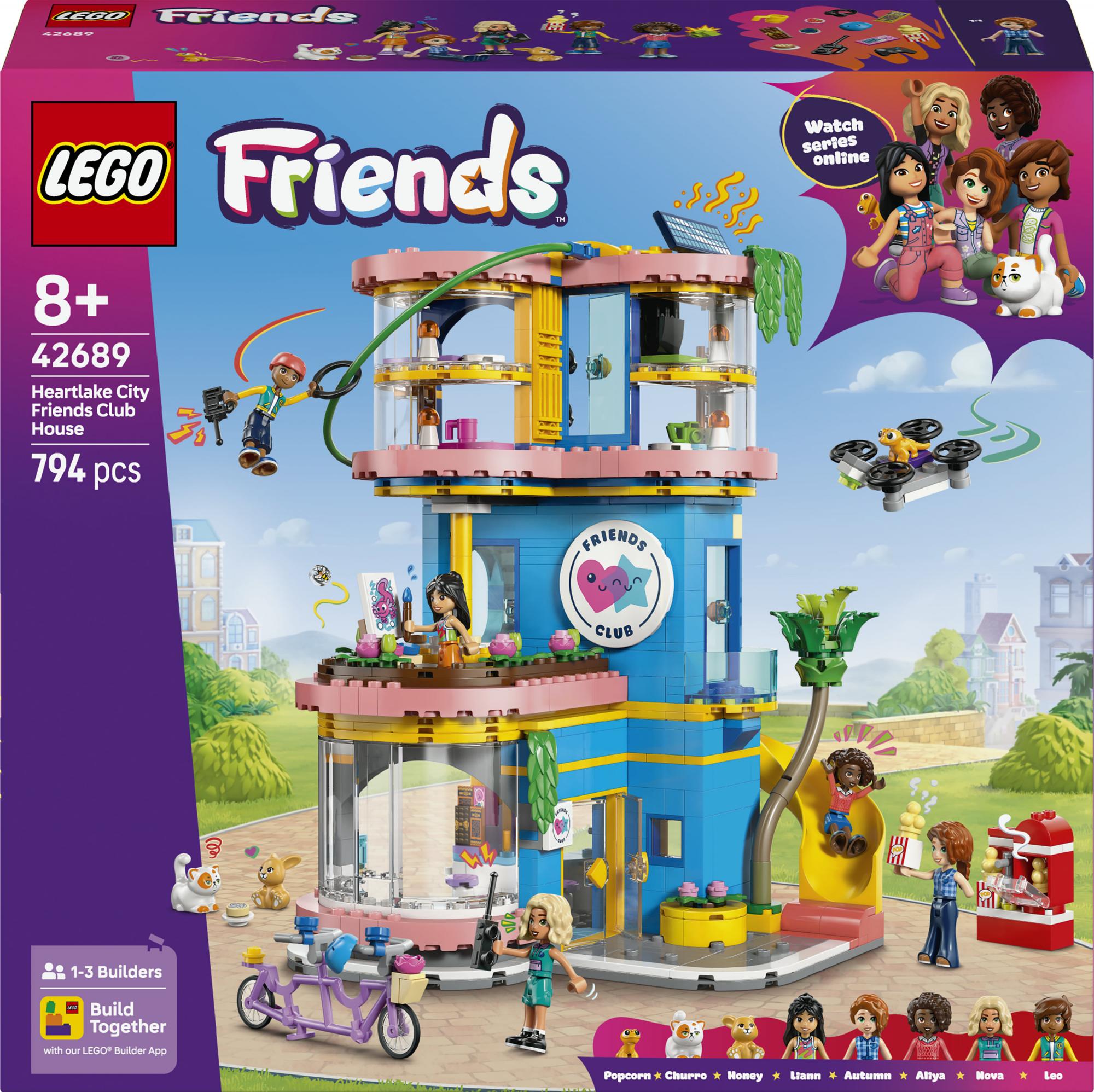 Legoâ® Friends - Heartlake City Venskabsklub-hus - Geekd.dk
