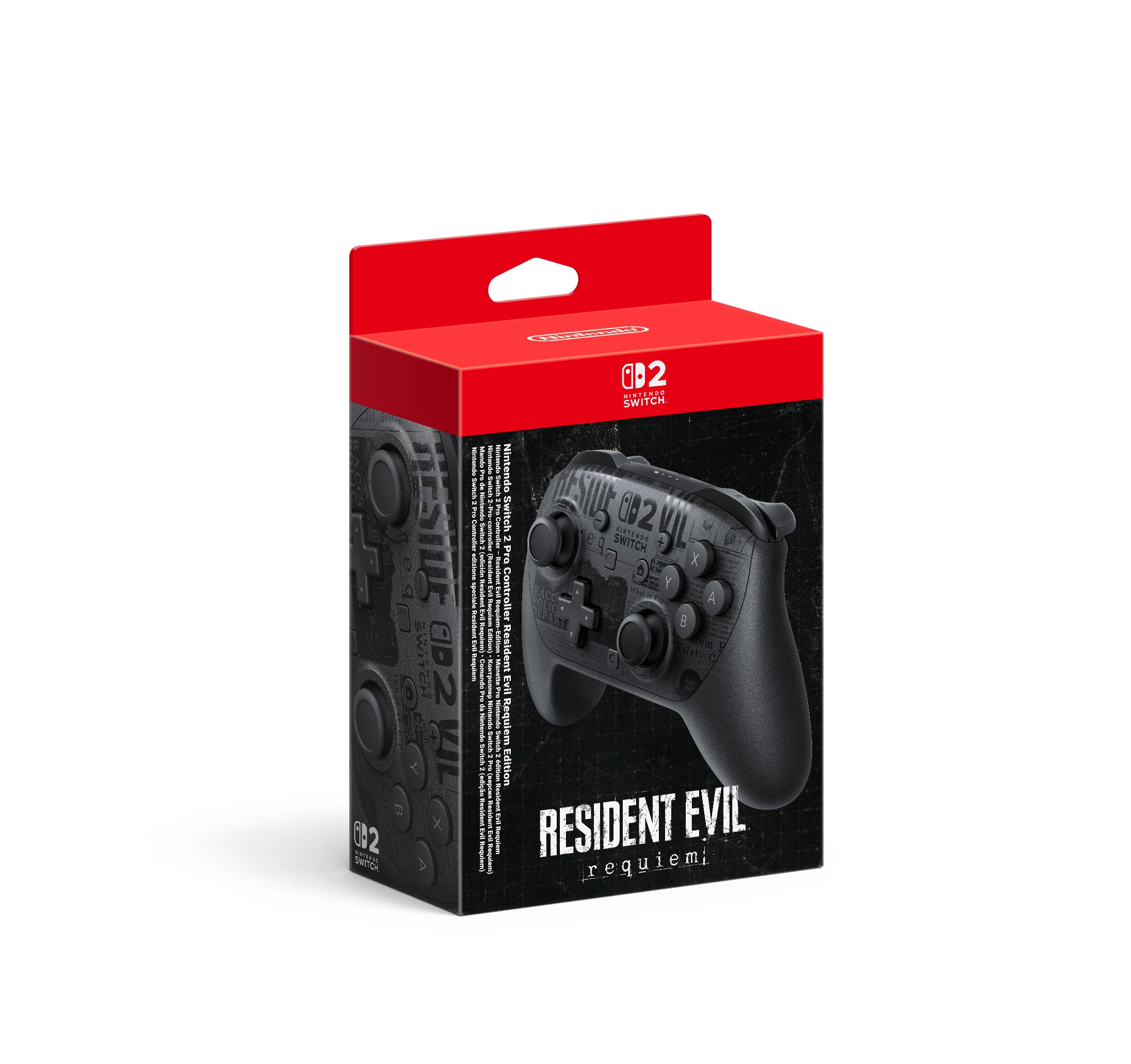 Nintendo Switch 2 Gamepad - Sort Controller - Geekd.dk
