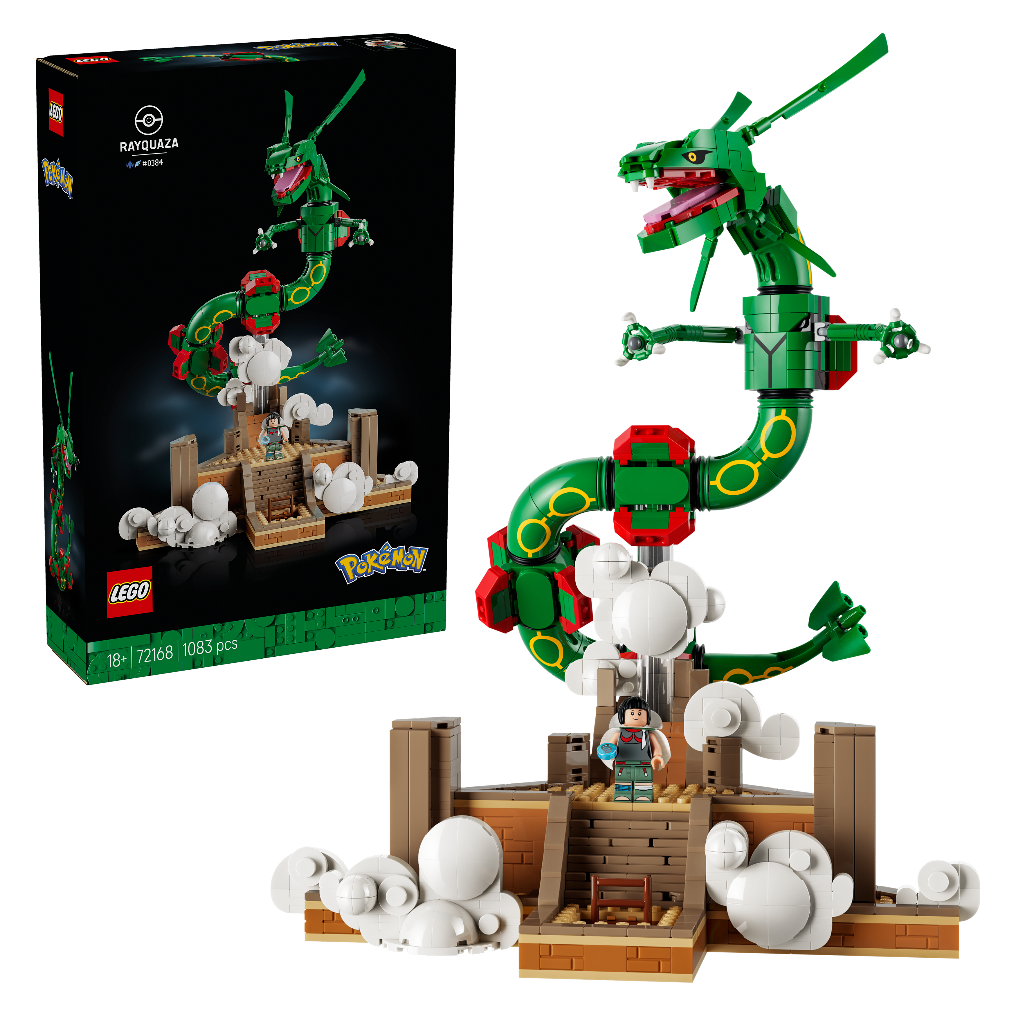 Lego Pokémon Rayquaza - Geekd.dk