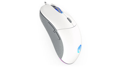 Endorfy Gem Plus Onyx White Kablet Gaming Mus - Geekd.dk