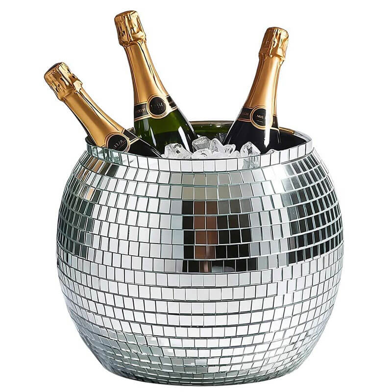 Disco Ball Isspand - Guld