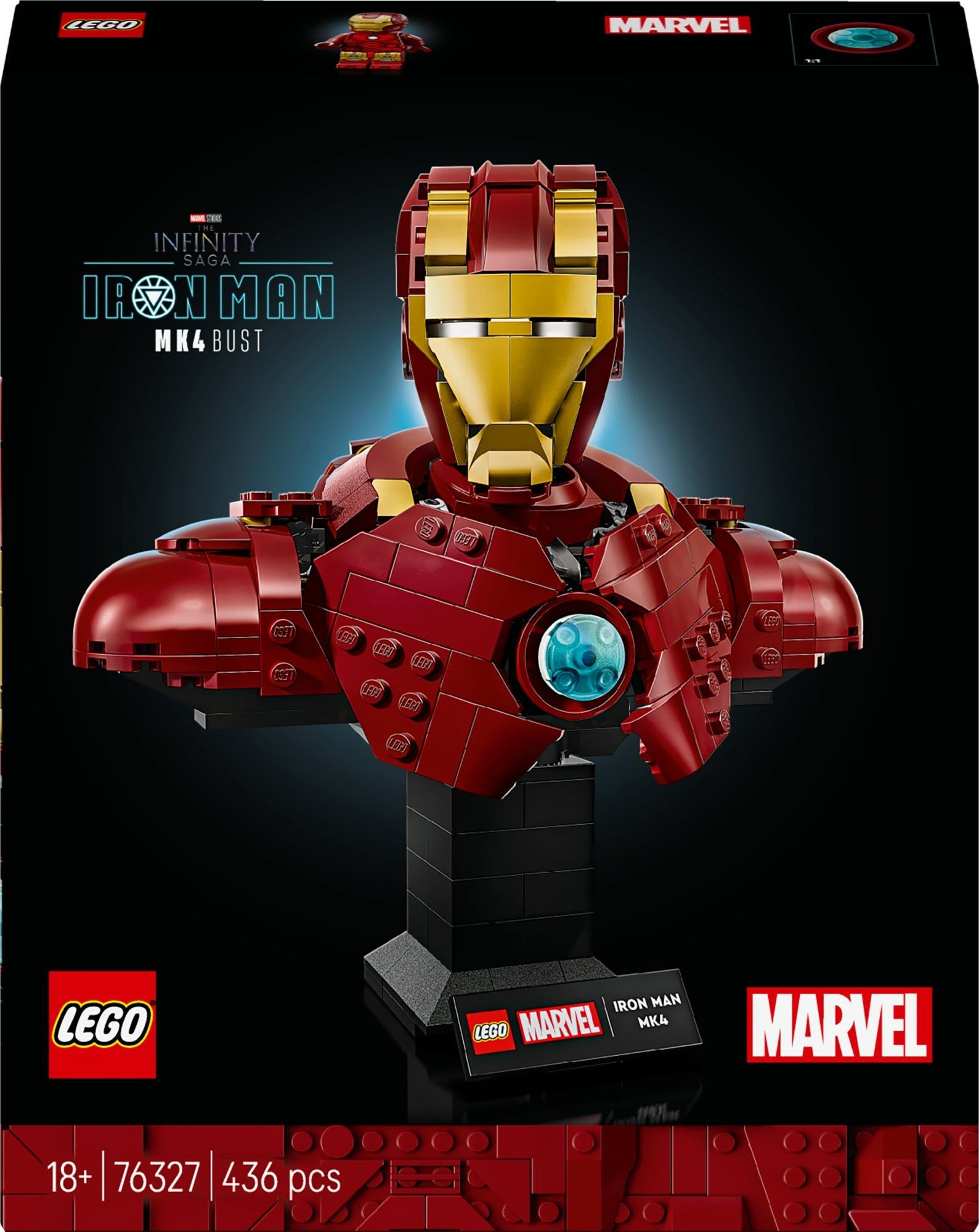 Lego 76327 Marvel Super Heroes Iron Man Mk4 - Geekd.dk