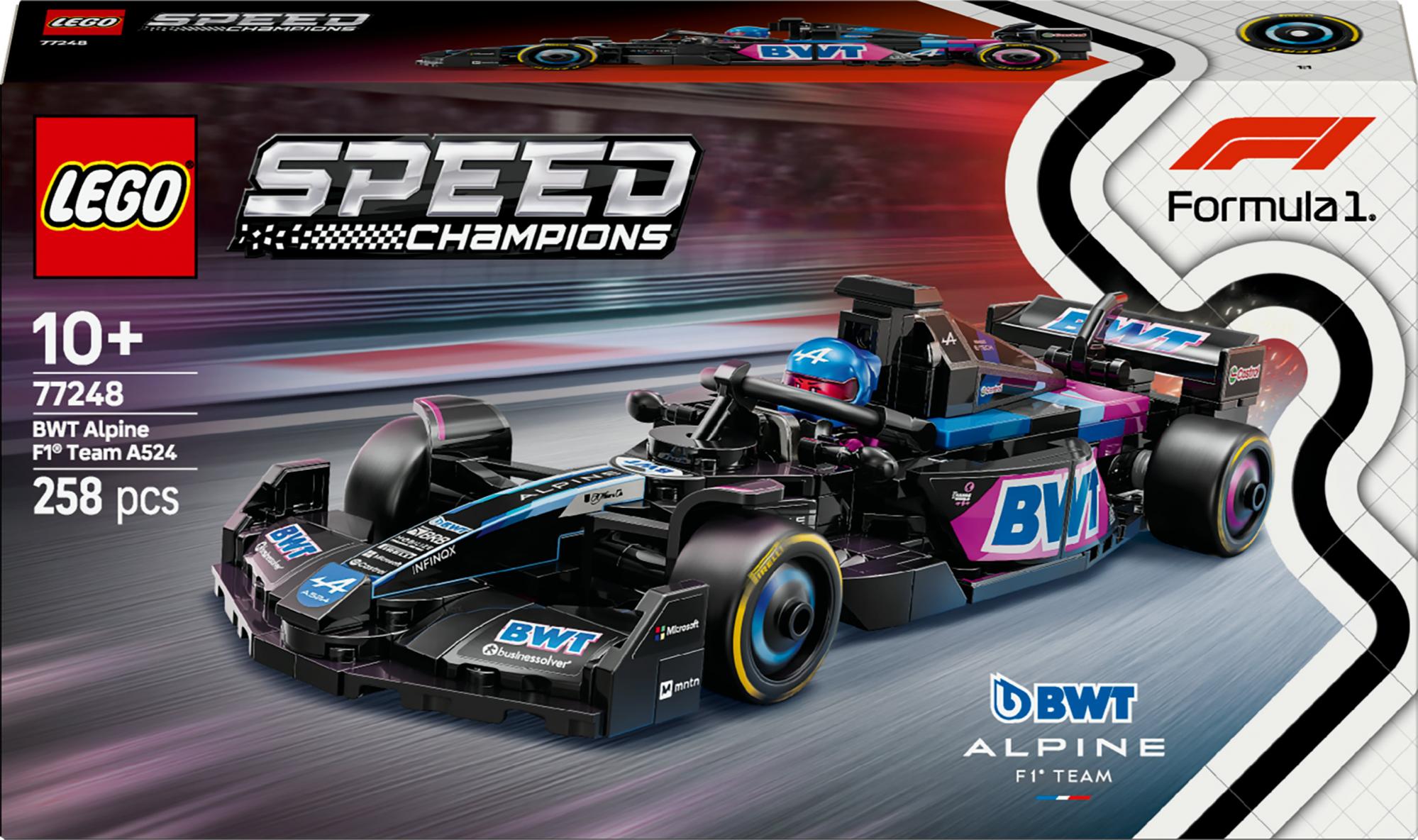 Lego 77248 Speed Champions Bwt Alpine F1 Team A524 Racing Car - Geekd.dk
