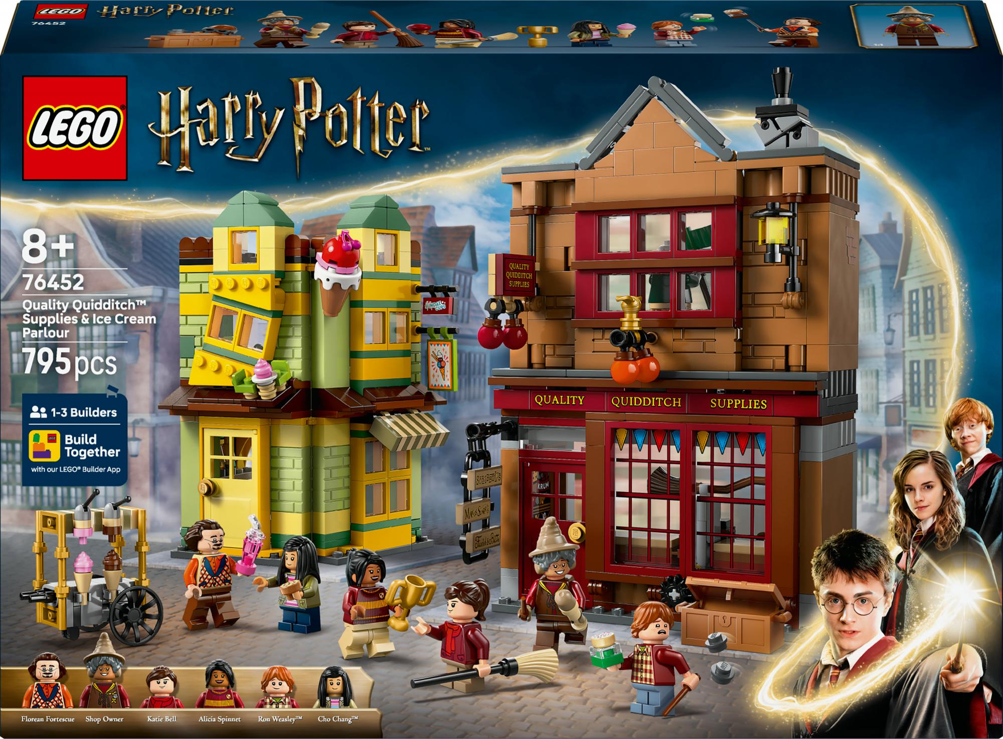 Lego 76452 Harry Potter Quality Quidditch And Fortescue's Ice Cream Parlor - Geekd.dk