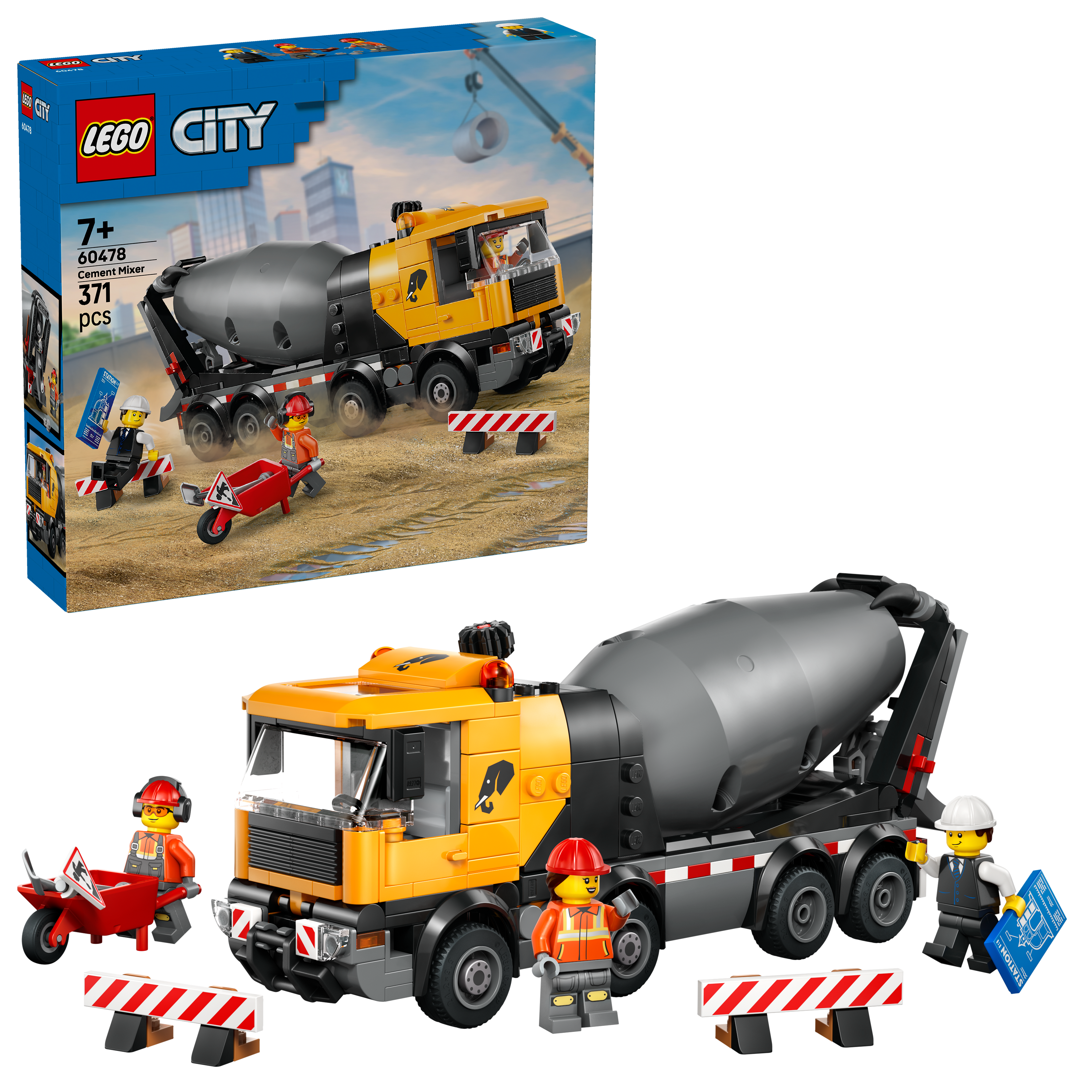 Lego City Cementblander - Geekd.dk