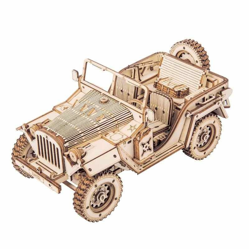 Army Jeep 3d Puslespil Fra Rokrâ¢ (mc701)