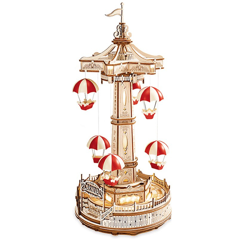 3d Puslespil Parachute Karrusel Fra Rokrâ¢ (ea01)