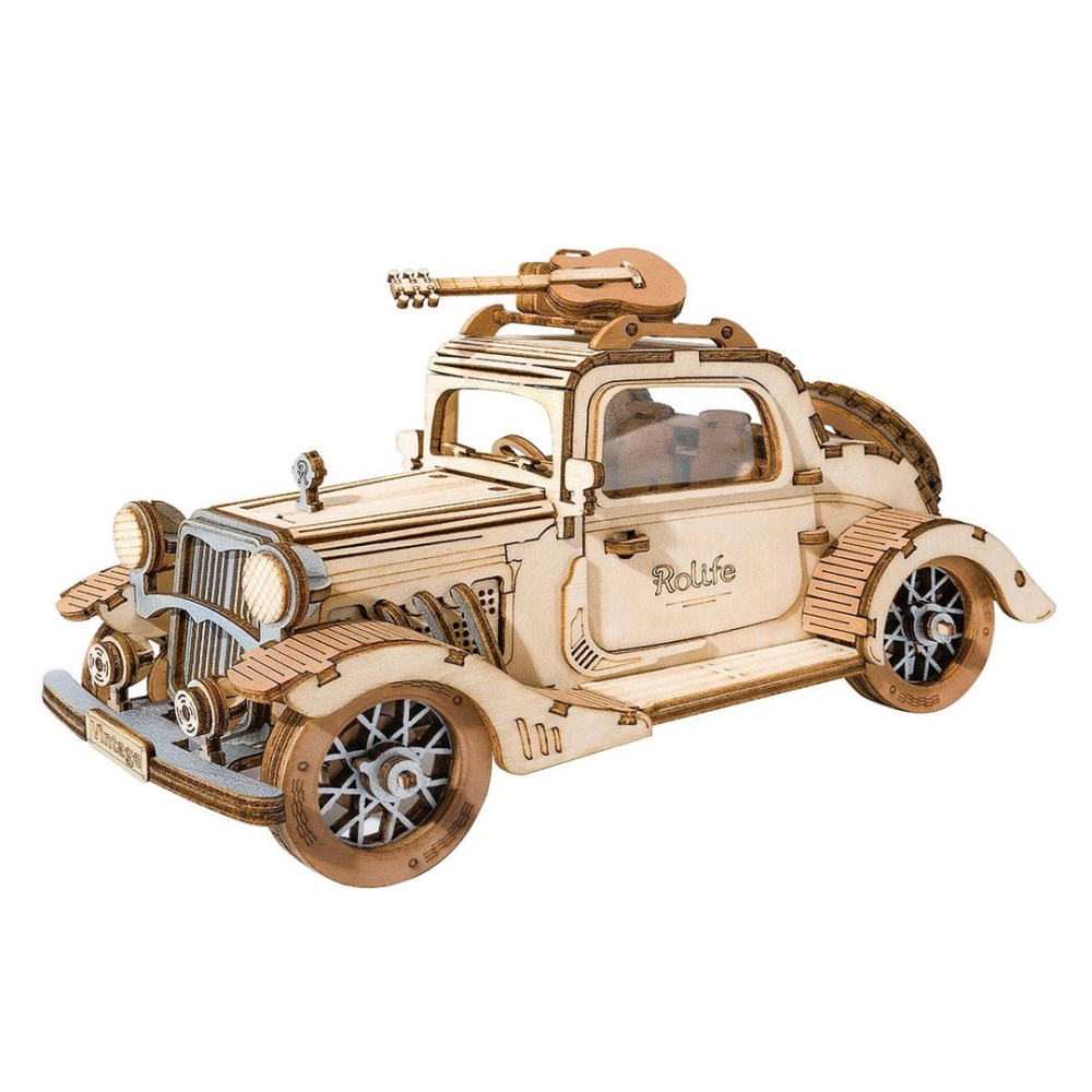 3d Bil Puslespil | Rolife Retro 3d Bil Fra Rokrâ¢ (tg504)