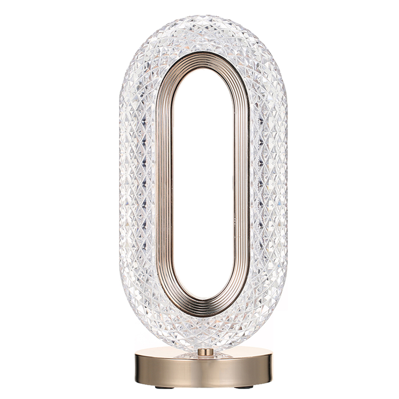 Luksus Krystal Bordlampe