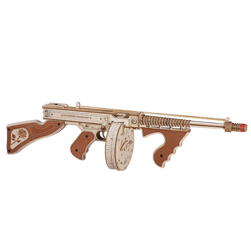 3d Thompson Maskinpistol Puslespil Fra Rokrâ¢ (lqb01)